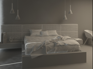 bad room Modelo 3D
