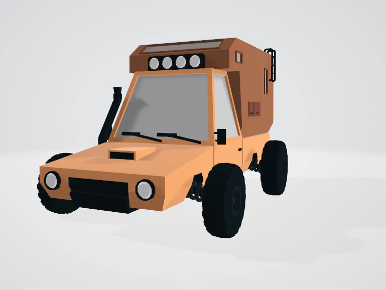 jeep fbx 3D Model .c4d .max .obj .3ds .fbx .stl .blend 