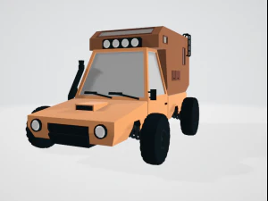 jeep fbx Modello 3D