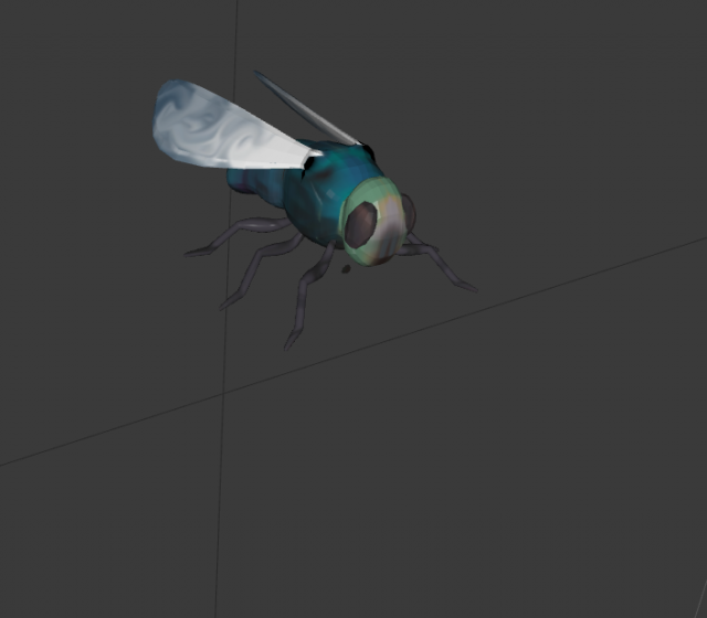 fly 3D मॉडल .c4d .max .obj .3ds .fbx .stl .blend 