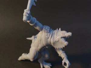 lizards wargame figure 3D Print Model
