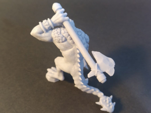 lizards wargame figure 3Dプリントモデル