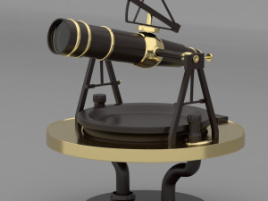 telescope modeling 3D Model