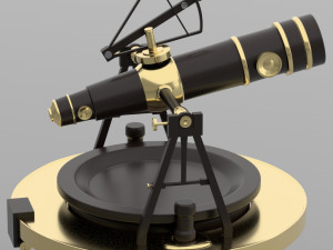 telescope modeling 3D Model
