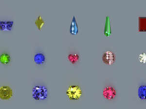 30 diamond collection vol 1 Model 3D