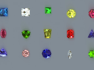 30 diamond collection vol 1 Model 3D