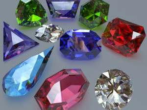 30 diamond collection vol 1 Model 3D