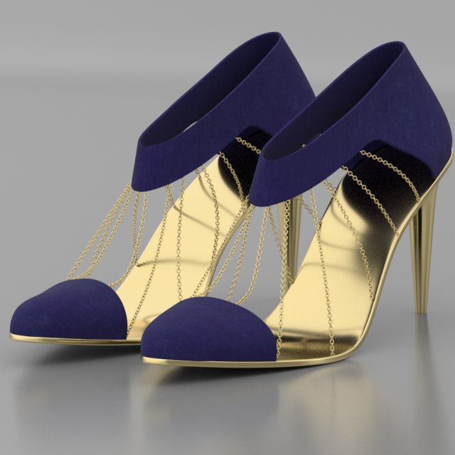 shoe modeling Modèle 3D .c4d .max .obj .3ds .fbx .stl .blend 