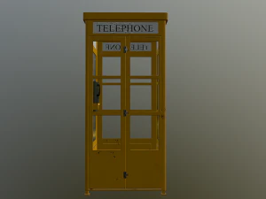 phone booth 3D Model