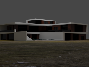 casa inspirada en el videojuego minecraft 3Dモデル