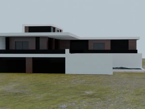 casa inspirada en el videojuego minecraft 3D Model