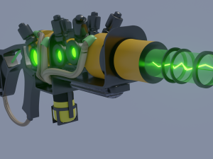 fallout 3 plasma rifle 3D Model