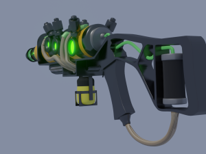 fallout 3 plasma rifle 3D 模型