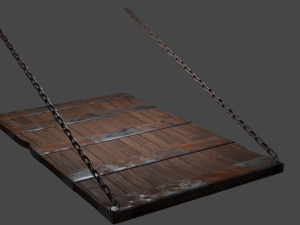 bridge old 3Dモデル