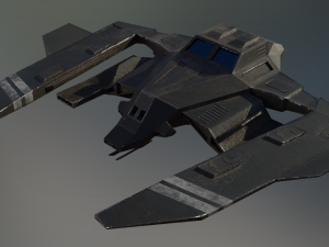 fighter 01 - griffin Modello 3D