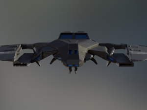 fighter 01 - griffin Modello 3D