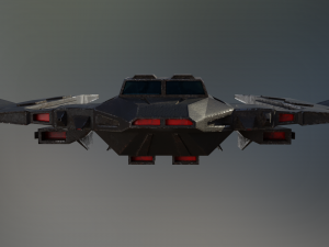 fighter 01 - griffin Modello 3D