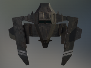 fighter 01 - griffin Modello 3D