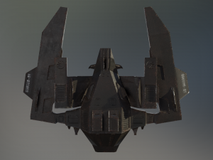 fighter 01 - griffin Modello 3D