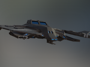 fighter 01 - griffin Modello 3D