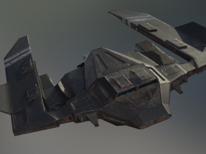 fighter 01 - griffin Modello 3D