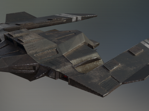 fighter 01 - griffin Modello 3D