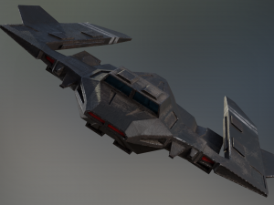 fighter 01 - griffin Modello 3D