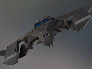 fighter 01 - griffin Modello 3D