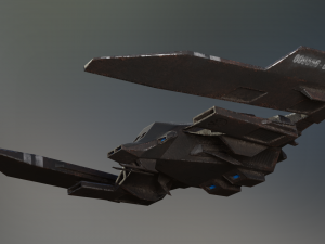 fighter 01 - griffin Modello 3D