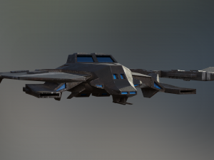 fighter 01 - griffin Modello 3D