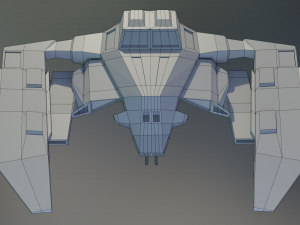 fighter 01 - griffin Modello 3D