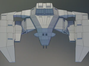 fighter 01 - griffin 3D Model