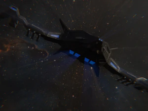 fighter 02 - asterius 3D Model