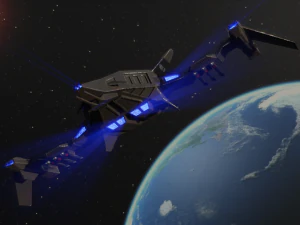 fighter 02 - asterius 3D Model