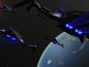 fighter 02 - asterius 3D Model