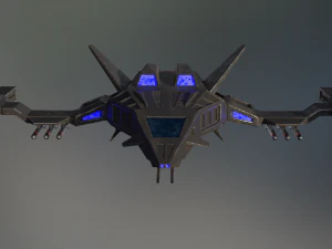 fighter 02 - asterius 3D Model
