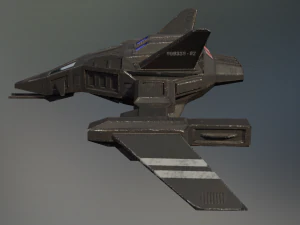 fighter 02 - asterius 3D Model