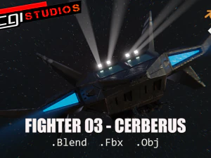 combattente 03 - cerbero Modello 3D