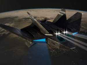 fighter 03 - cerberus 3D Model