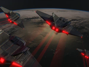 fighter 03 - cerberus 3D Model