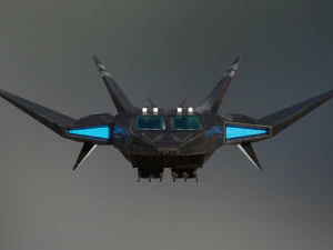 fighter 03 - cerberus 3D Model