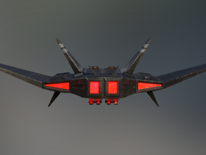 fighter 03 - cerberus 3Dモデル