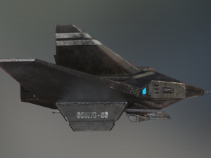 fighter 03 - cerberus 3Dモデル