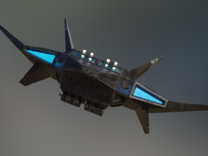 fighter 03 - cerberus 3Dモデル