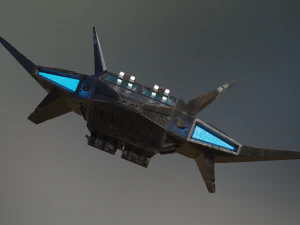 fighter 03 - cerberus 3D Model