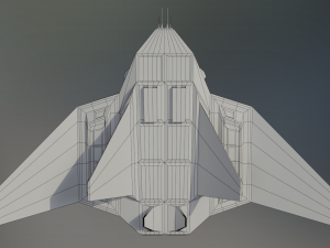 fighter 03 - cerberus 3Dモデル
