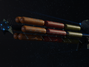 freighter hyperion class tanker vessel 3D Модель