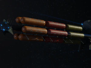 freighter hyperion class tanker vessel 3D Model