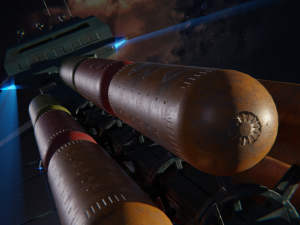 freighter hyperion class tanker vessel 3D Модель