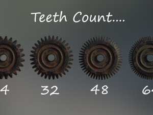 industrial gear set 04 3Dモデル